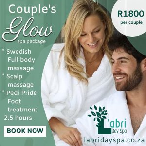 Couple Glow spa package - L'abri day spa