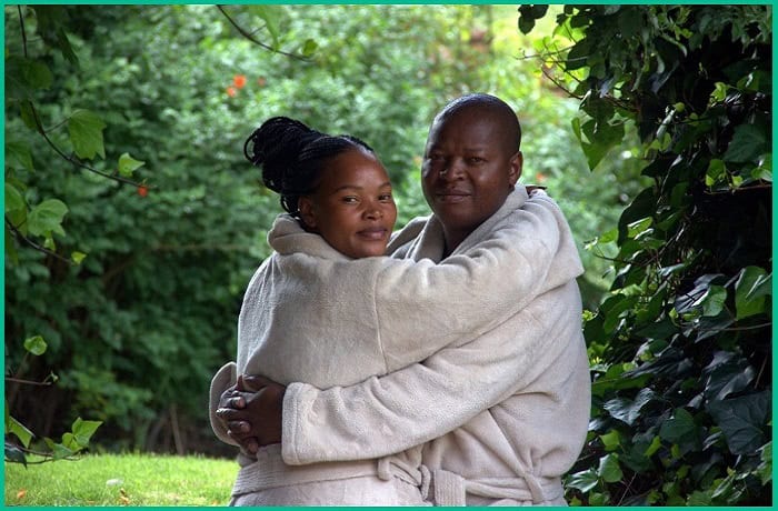 Romantic couple spa L'abri day spa Parys