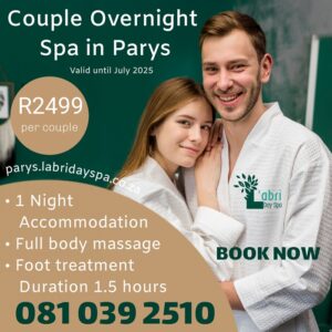 Parys spa 1 night breakaway L'abri day spa