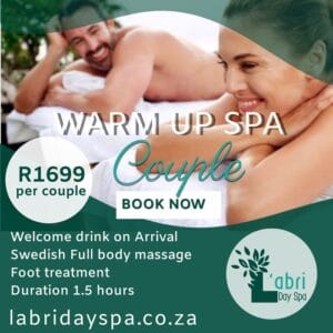 couple warm up spa package - L'abri day spa