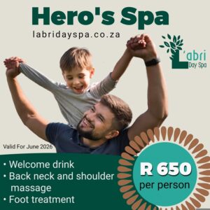 fathers spa special day L'abri day spa